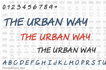 The Urban Way Font