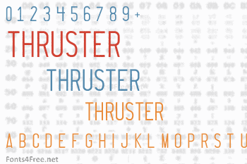 Thruster Font