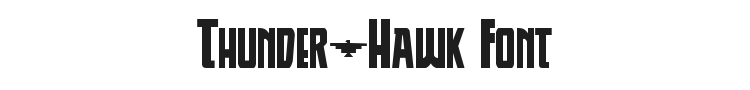 Thunder-Hawk Font