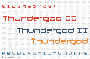 Thundergod II Font