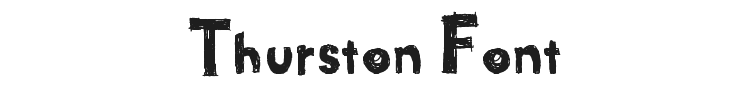 Thurston Font