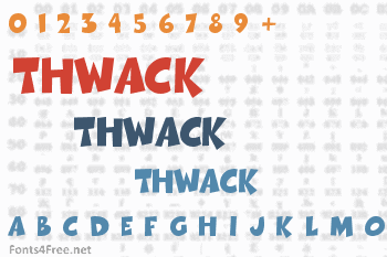 Thwack Font