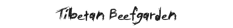 Tibetan Beefgarden Font