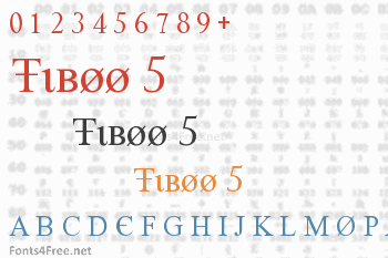 Tiboo 5 Font