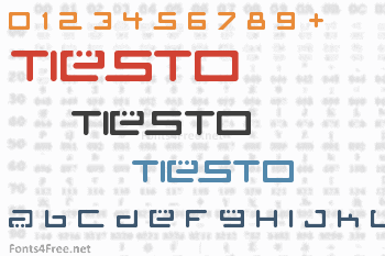 Tiesto Font