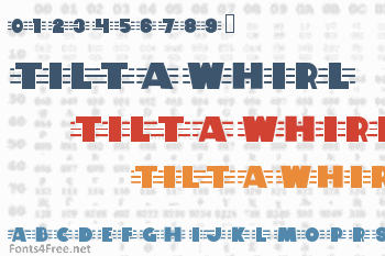 Tilt A Whirl Font