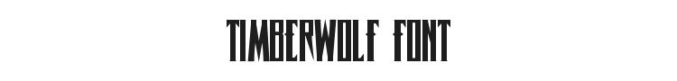Timberwolf Font