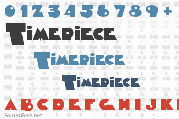 Timepiece Font