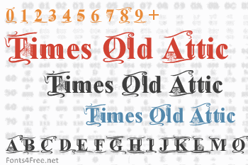 Times Old Attic Font