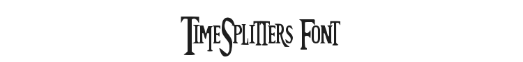 TimeSplitters Font