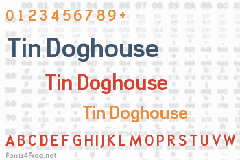 Tin Doghouse Font