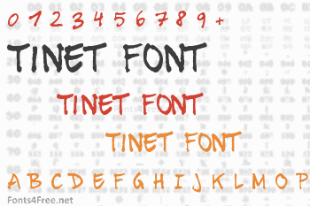 Tinet Font