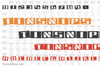 Tinsnips Font