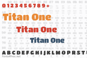 Titan One Font