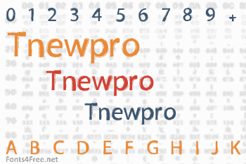 Tnewpro Font