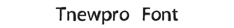 Tnewpro Font Preview