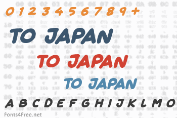 To Japan Font