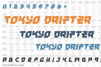 Tokyo Drifter Font