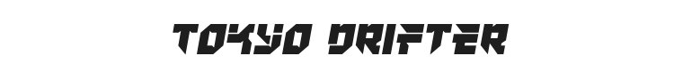 Tokyo Drifter Font