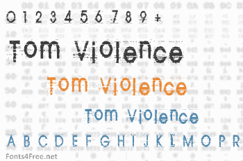 Tom Violence Font
