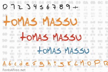 Tomas Massu Font