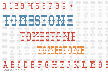 Tombstone Font