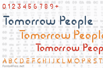 Tomorrow People Font