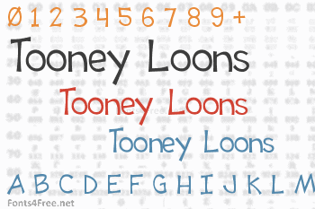 Tooney Loons Font