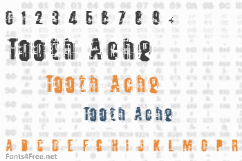 Tooth Ache Font