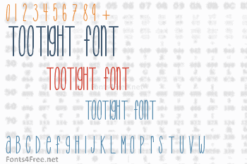 TooTight Font