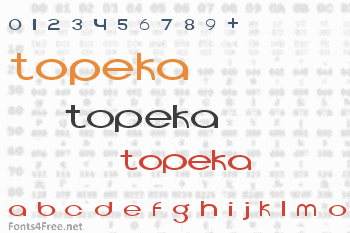 Topeka Font