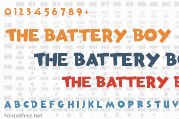 Torchy the Battery Boy Font