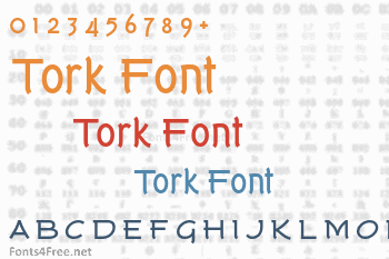 Tork Font