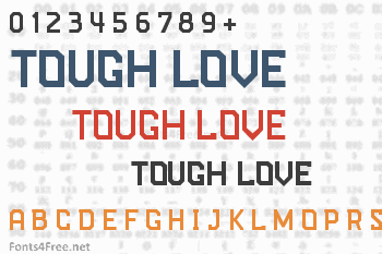 Tough Love Font