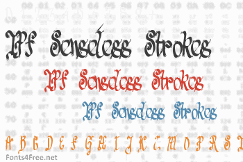 TPF Senseless Strokes Font