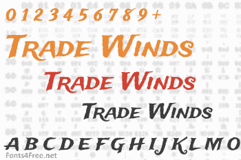 Trade Winds Font