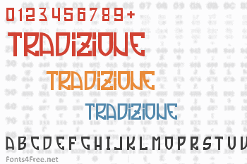 Tradizione Font