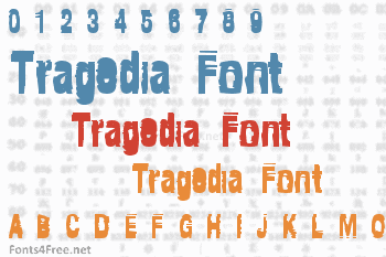 Tragedia Font