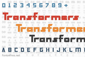Transformers Font