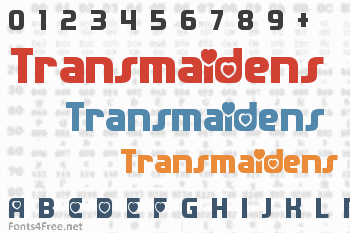 Transmaidens Font