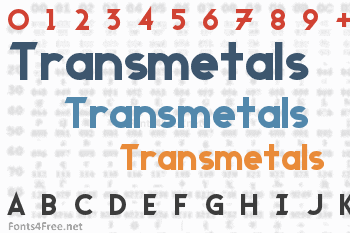 Transmetals Font