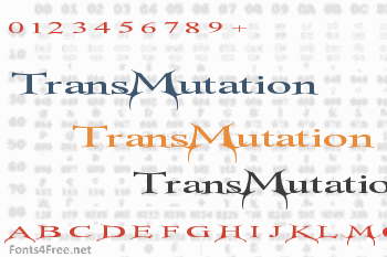 TransMutation Font