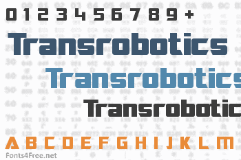 Transrobotics Font