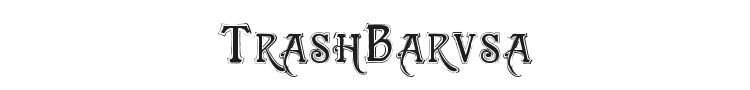 TrashBarusa Font