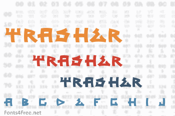 Trasher 2 Font