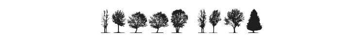 Trees Font