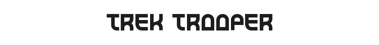 Trek Trooper Font Preview