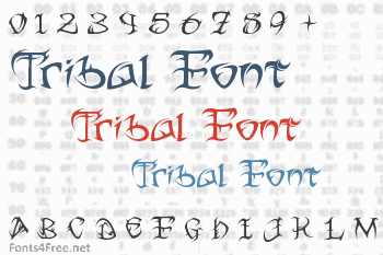 Tribal Font