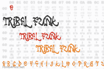 Tribal Funk Font