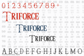 Triforce Font